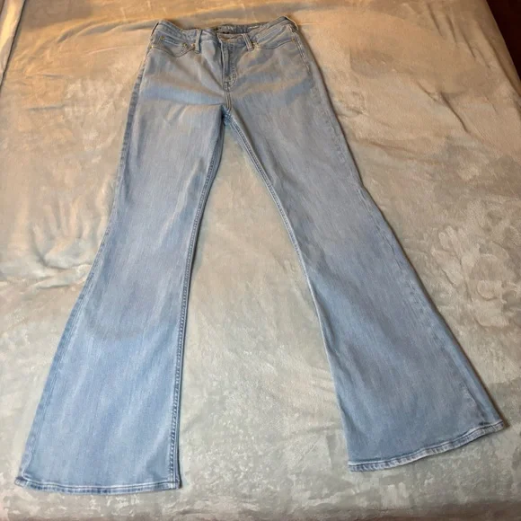 NWOT Jcrew Light Blue Skinny Flare Women's Jeans - Picture 3 of 5